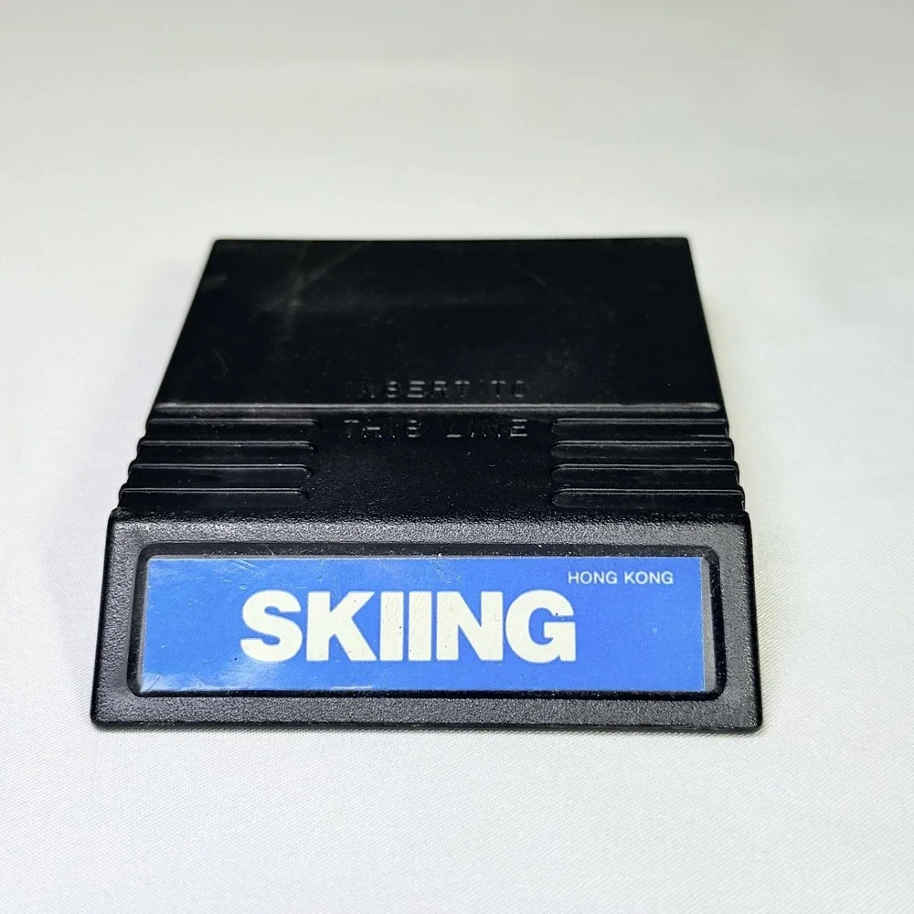 SKIING Intellivision Video Game Mattel‎ Hong Kong Retro Classic